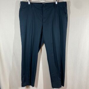 Adidas Men's Golf Pants 40x30 Black Quick Dry Athletic Resortwear Casual Classic